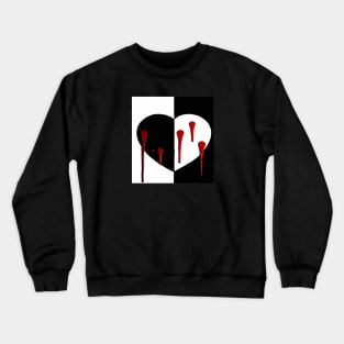 Shot Through the Heart Crewneck Sweatshirt